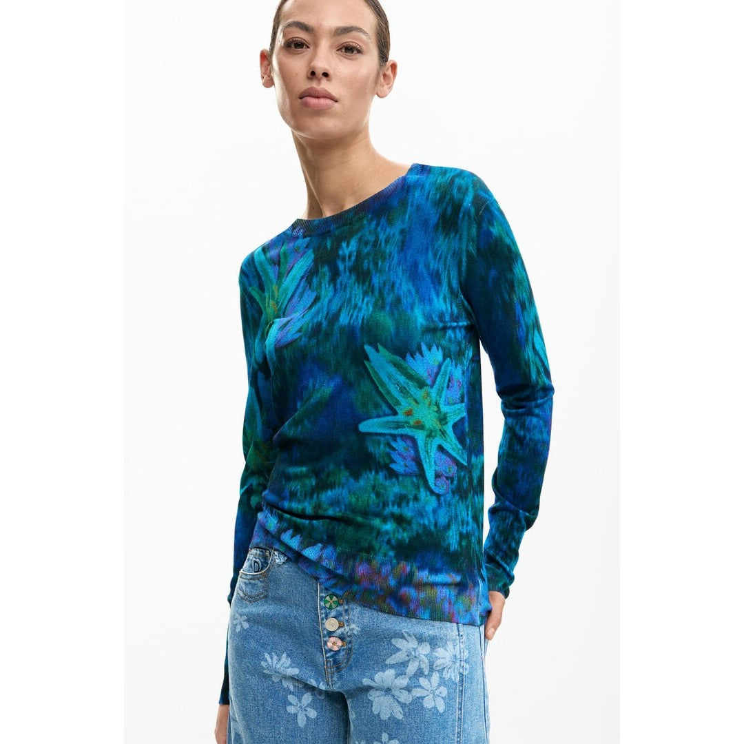 Fine Garden Flowers Sweater 26SWJF36