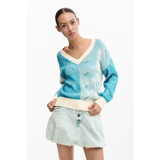 Jacquard Knit Sweater  26SWJF39