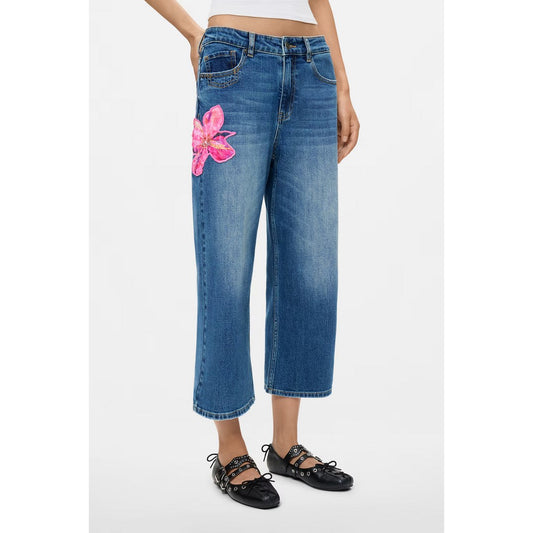 Floral Culotte Denim 26WWDD08
