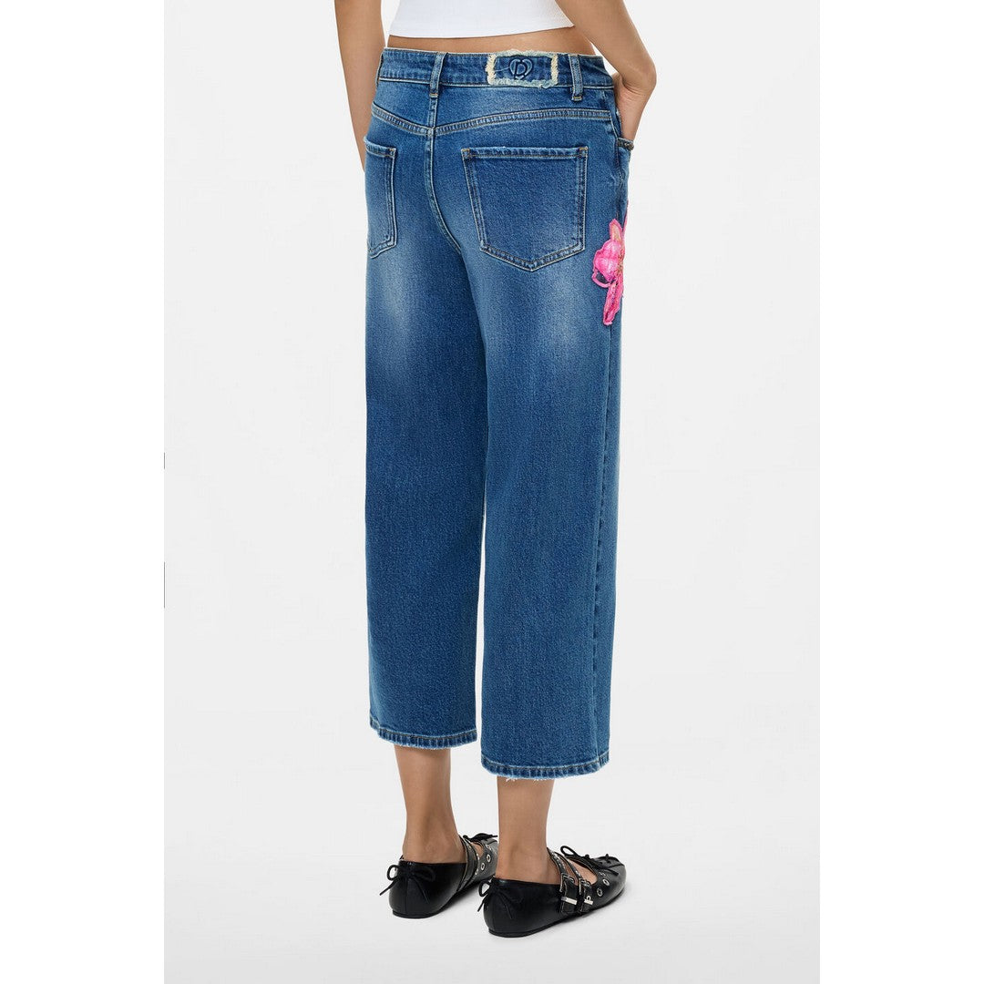Floral Culotte Denim 26WWDD08