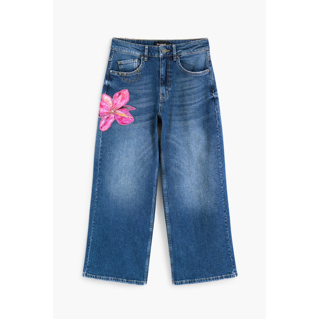 Floral Culotte Denim 26WWDD08