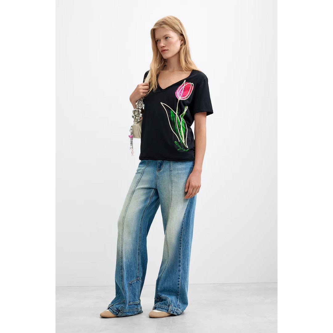 Floral Printed T-Shirt 26WWTK38