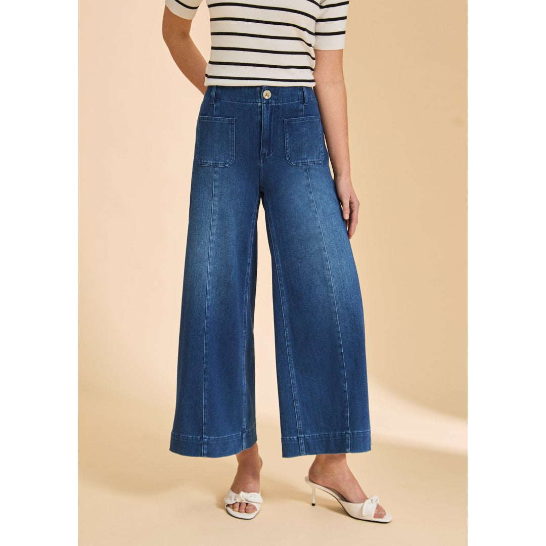 Pull-On Wide Crop 2915131