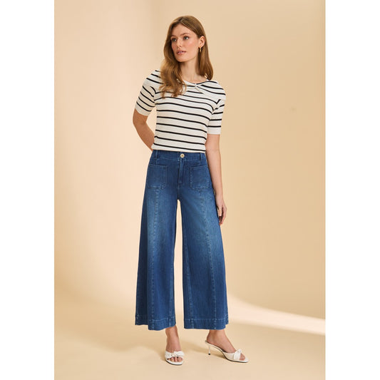 Pull-On Wide Crop 2915131