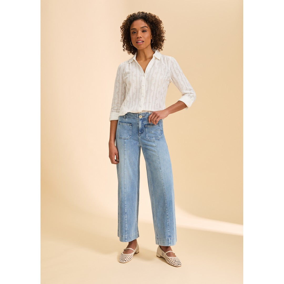 Pull-On Wide Crop 2915131