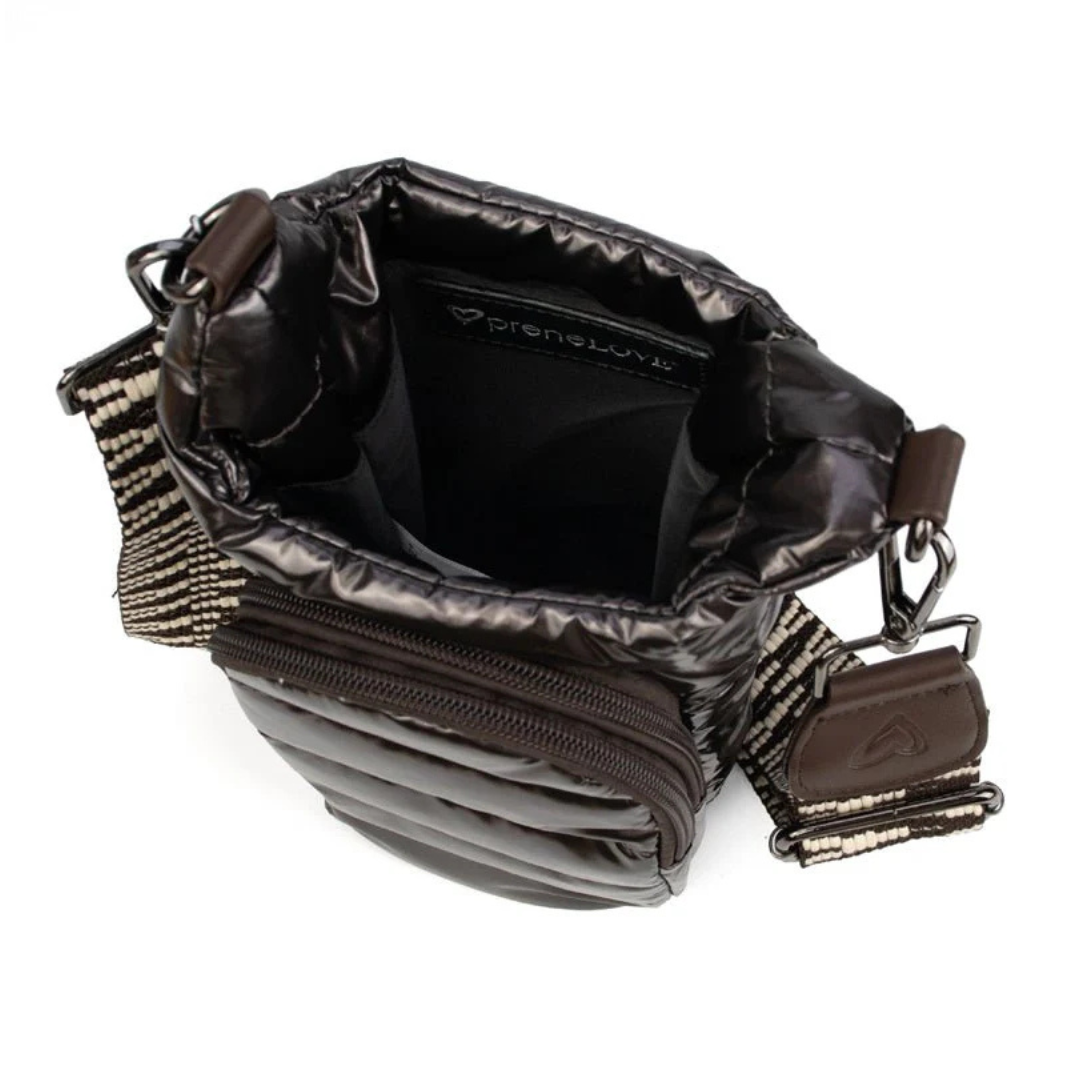 Hipster H20 Crossbody Glossy Nylon