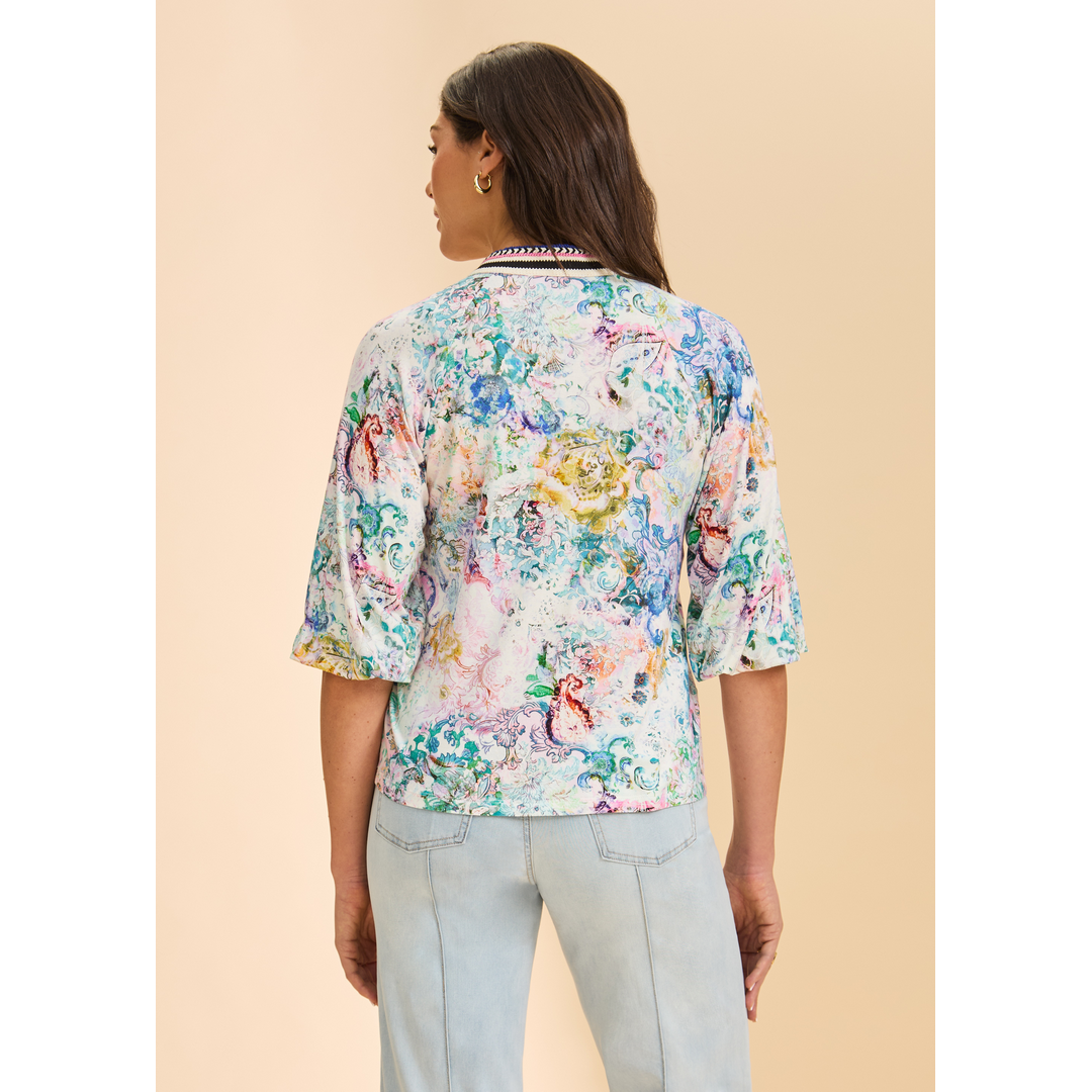 Split Neck Top 3544153