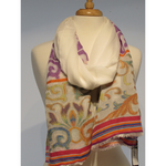 Load image into Gallery viewer, Multi Border Shawl Accessories 3726
