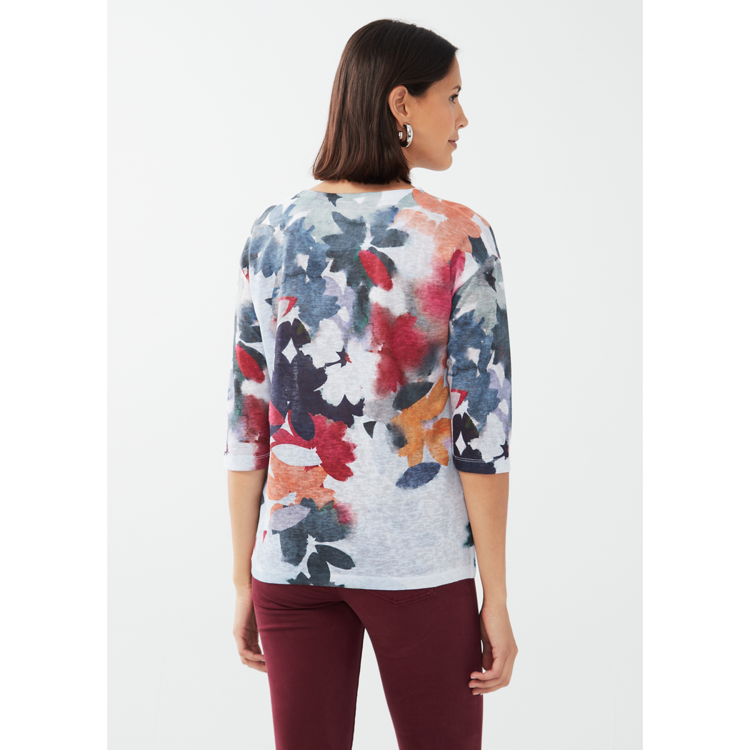 Smooth Printed Jersey Top 3928451