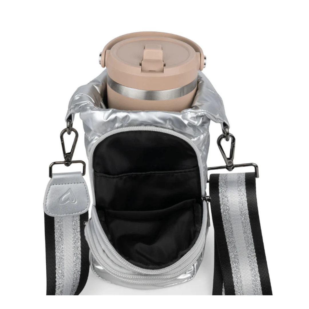 Hipster H20 Crossbody Glossy Nylon