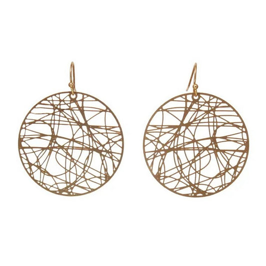Abstract Linear Earring 18B-E11065