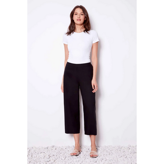 Linen Wide Leg Crop Pant 68420