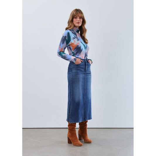 Lightweight Denim Skirt 6981843