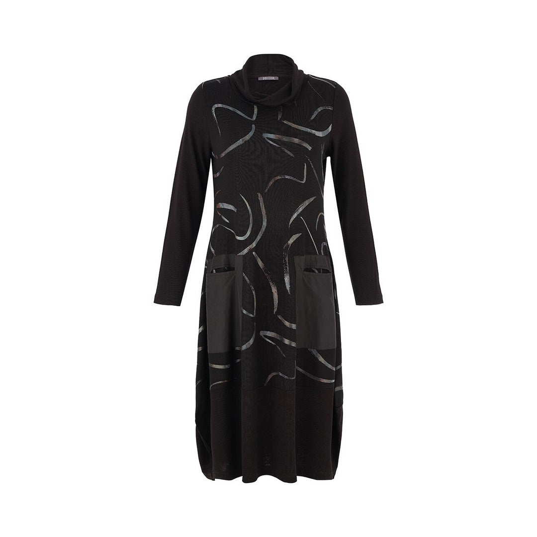 Cowl Neck Dress 75124