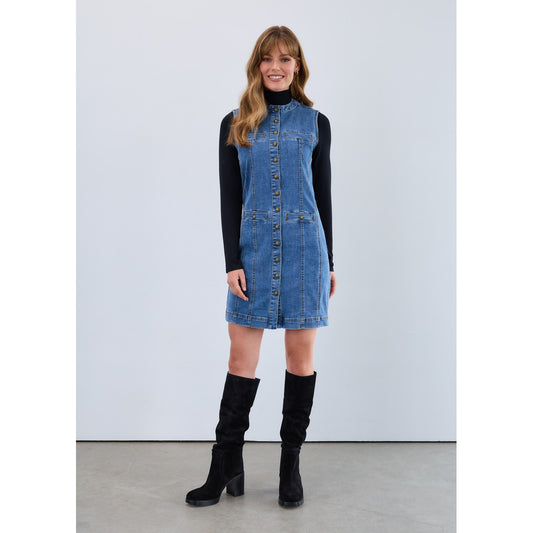 Long Denim Vest 7731809