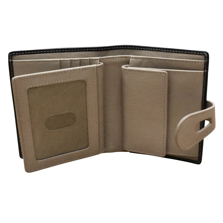 Small Wallet with Cut Out Tab 7815
