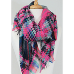 Load image into Gallery viewer, Multi Basket Weave Shawl Accessories 8627
