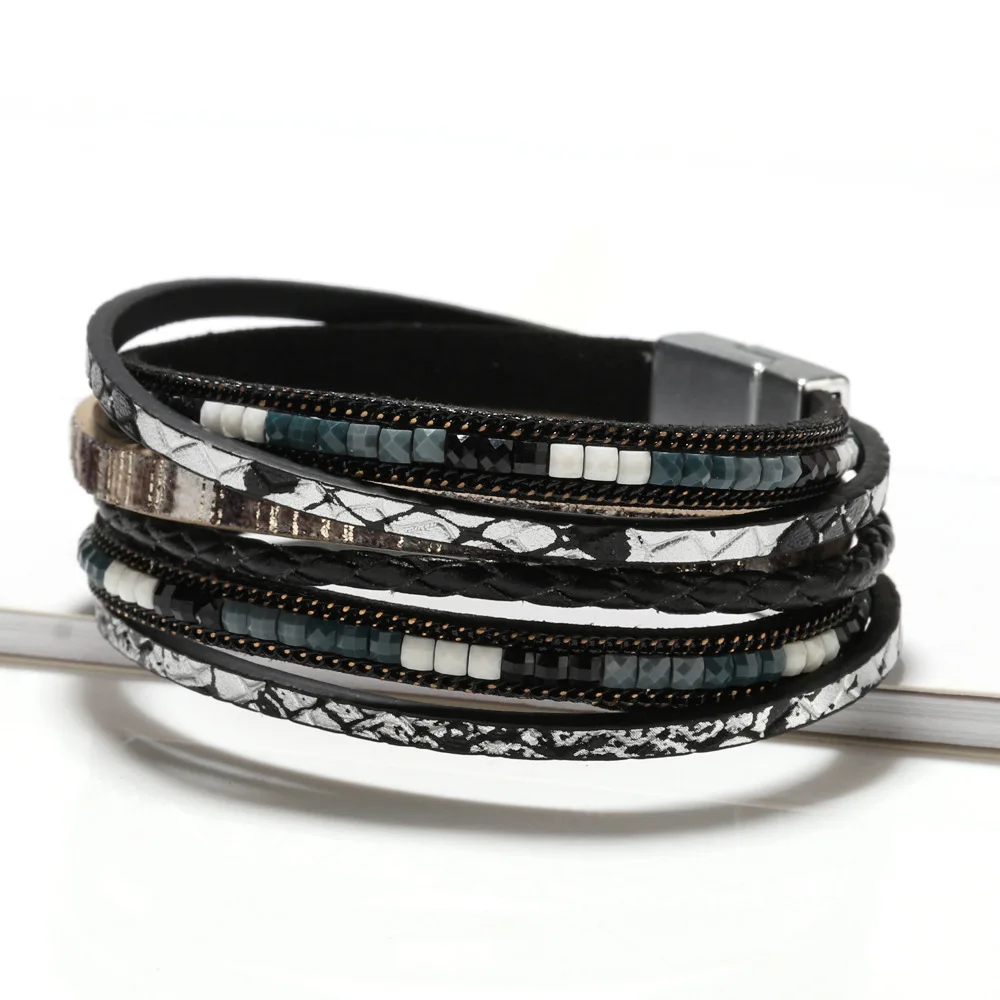 Boho Leather Bracelet AL2510049