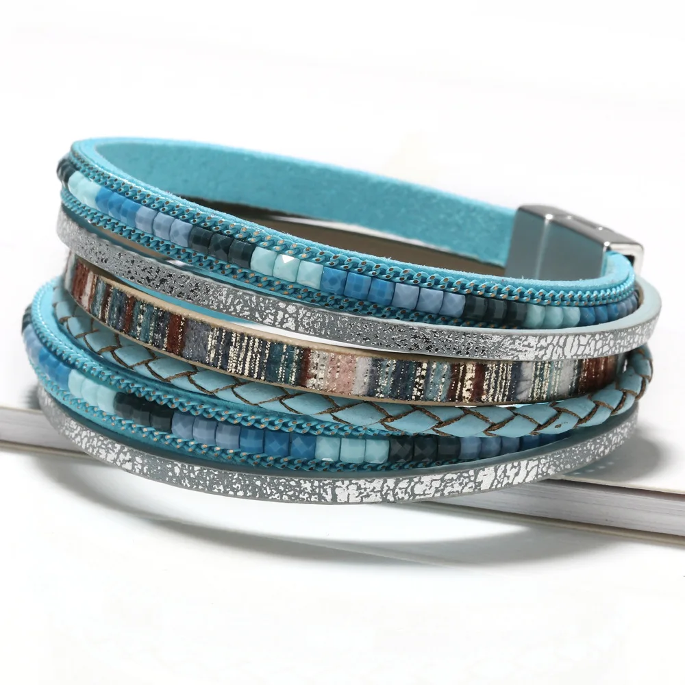 Boho Leather Bracelet AL2510049