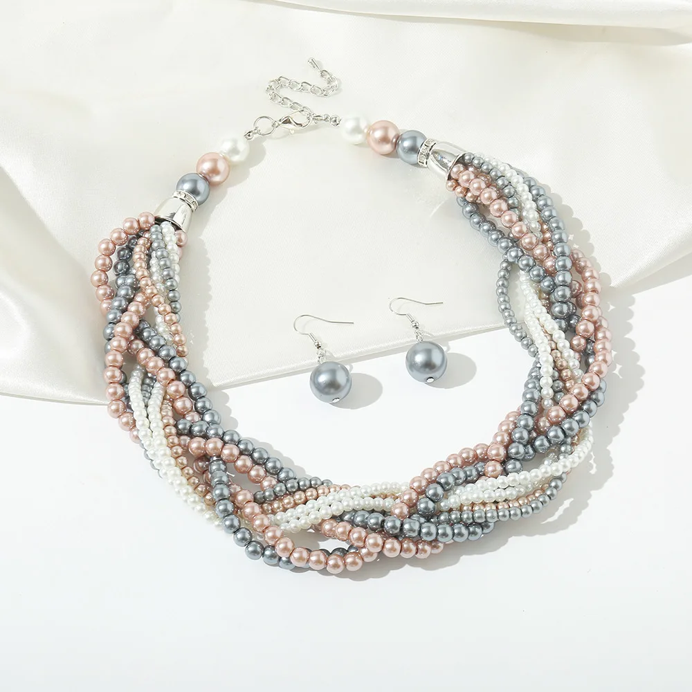 Twisted Pearls Set AL25035