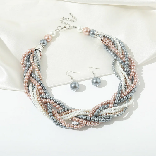 Twisted Pearls Set AL25035