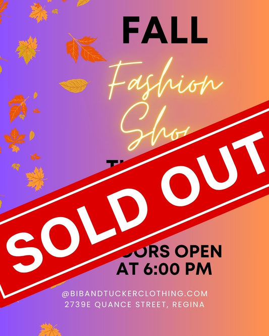 Fall 2025 Fashion Show Tickets