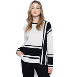 Load image into Gallery viewer, Two-Tone Sweater BK777

