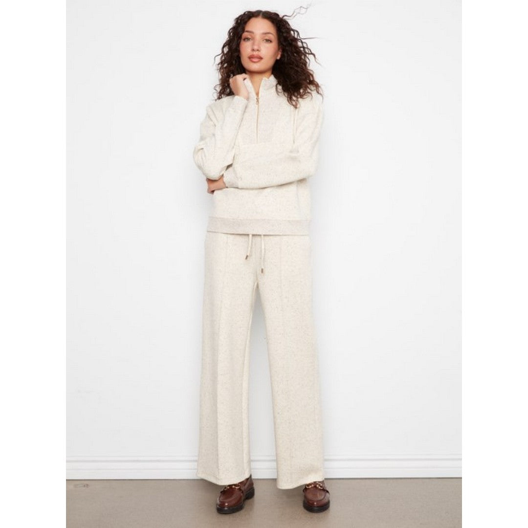 Half Zip Scuba Top C1454-757C