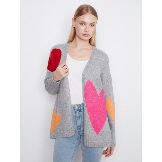 Heart Cardigan C2168-813C