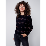 Load image into Gallery viewer, Crew Neck Long Sleeve Sweater C2526P736A
