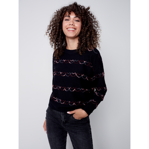 Crew Neck Long Sleeve Sweater C2526P736A