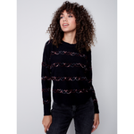 Load image into Gallery viewer, Crew Neck Long Sleeve Sweater C2526P736A
