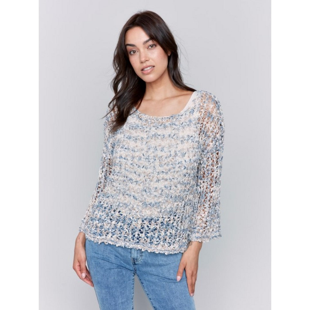 Tape Yarn Sweater C2617R