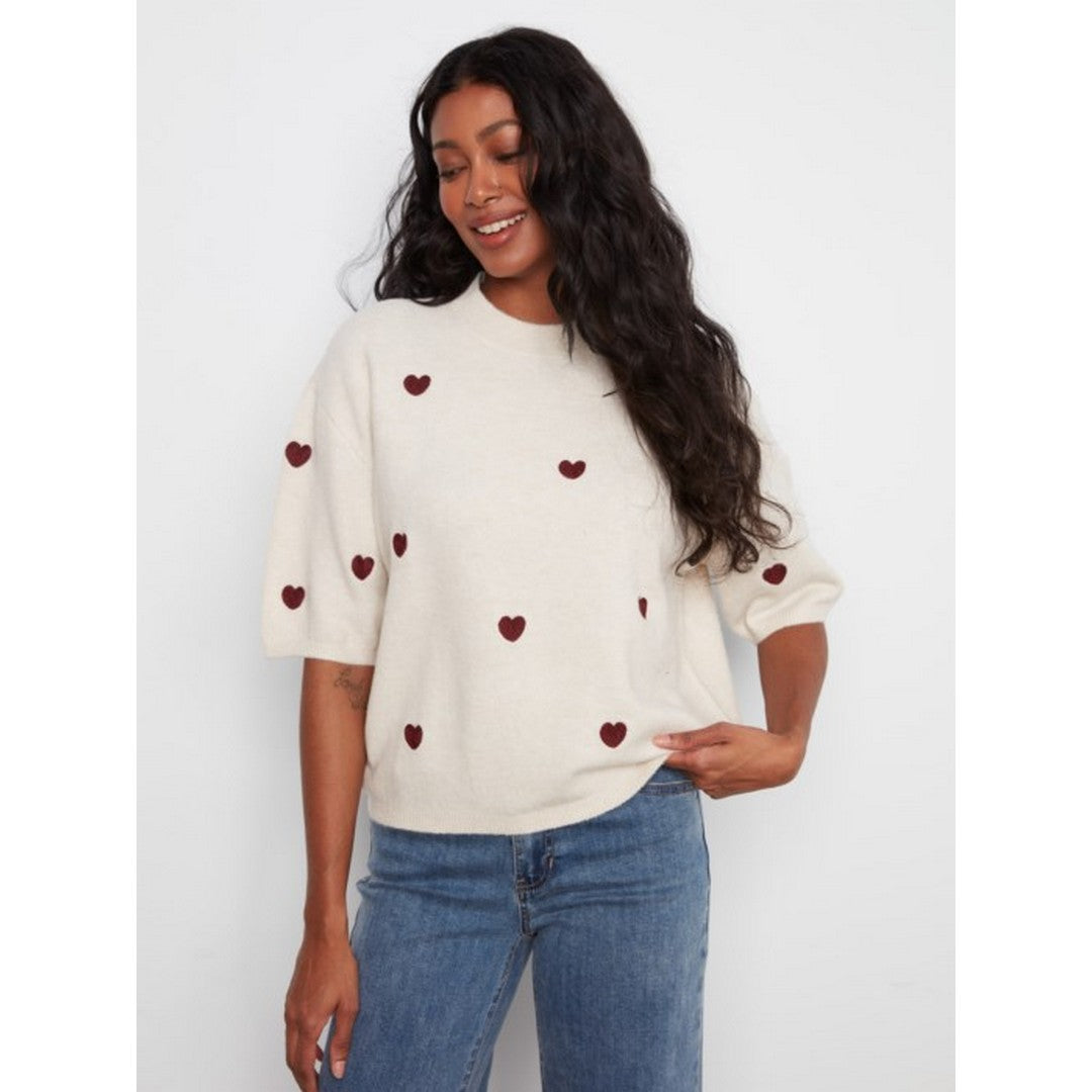 Heart Sweater 2858E-707C