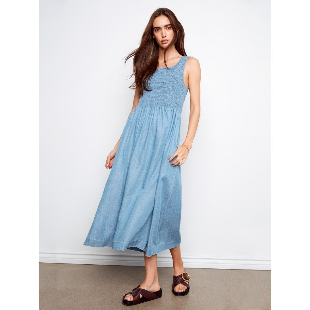 Sleeveless Tencel Dress C3235-578C