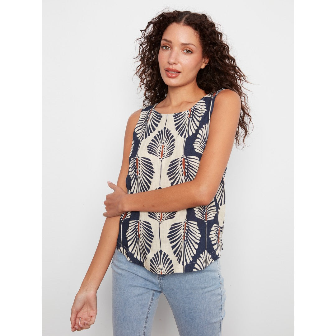 Linen Top C4588R-787A