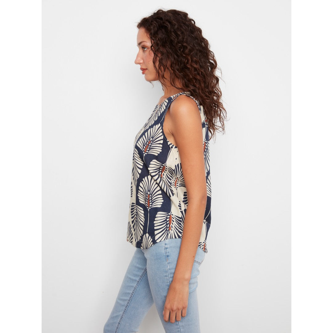 Linen Top C4588R-787A