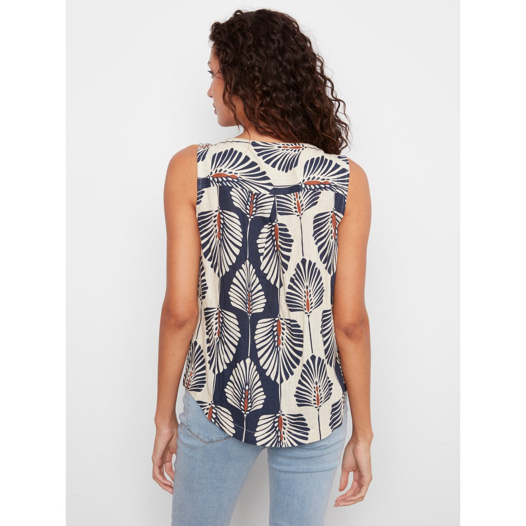 Linen Top C4588R-787A