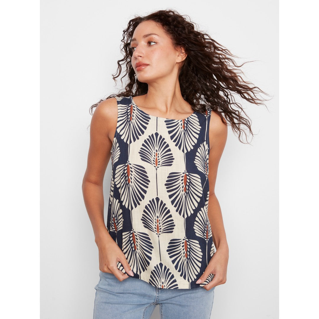 Linen Top C4588R-787A