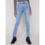 Load image into Gallery viewer, Asymmetrical Hem Bootcut Denim C5429431A
