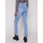 Load image into Gallery viewer, Asymmetrical Hem Bootcut Denim C5429431A
