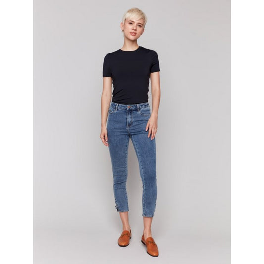 Side Mini Tab Slim Pant C5624