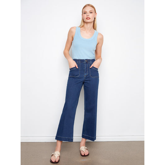Cropped Wide Leg Pant C5660R