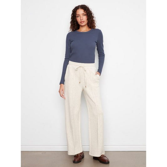 Wide Leg Pintuck Scuba Pant C5818-757C