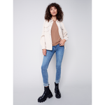 Load image into Gallery viewer, Knit Shirt with Front Patch Pockets Jacket C6286739B

