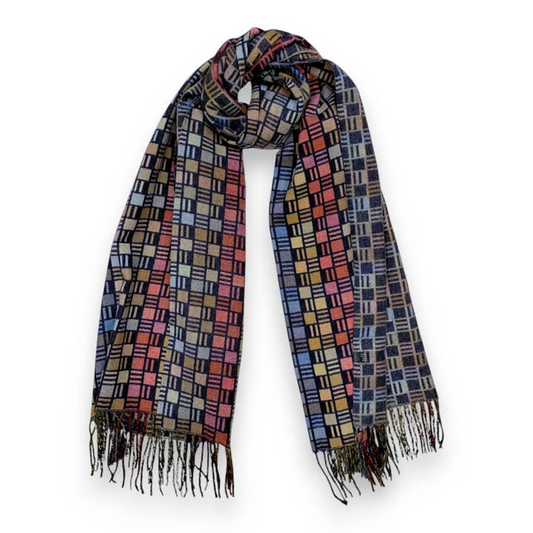 Cube Cashmere Scarf