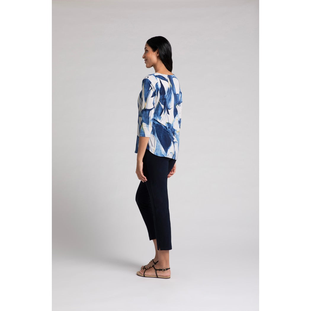 Go To Classic T Relax, 3/4 Sleeve, Print Top 22110RP-2