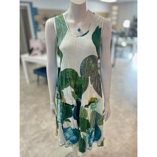 Joy Sleeveless Round Neck Dress