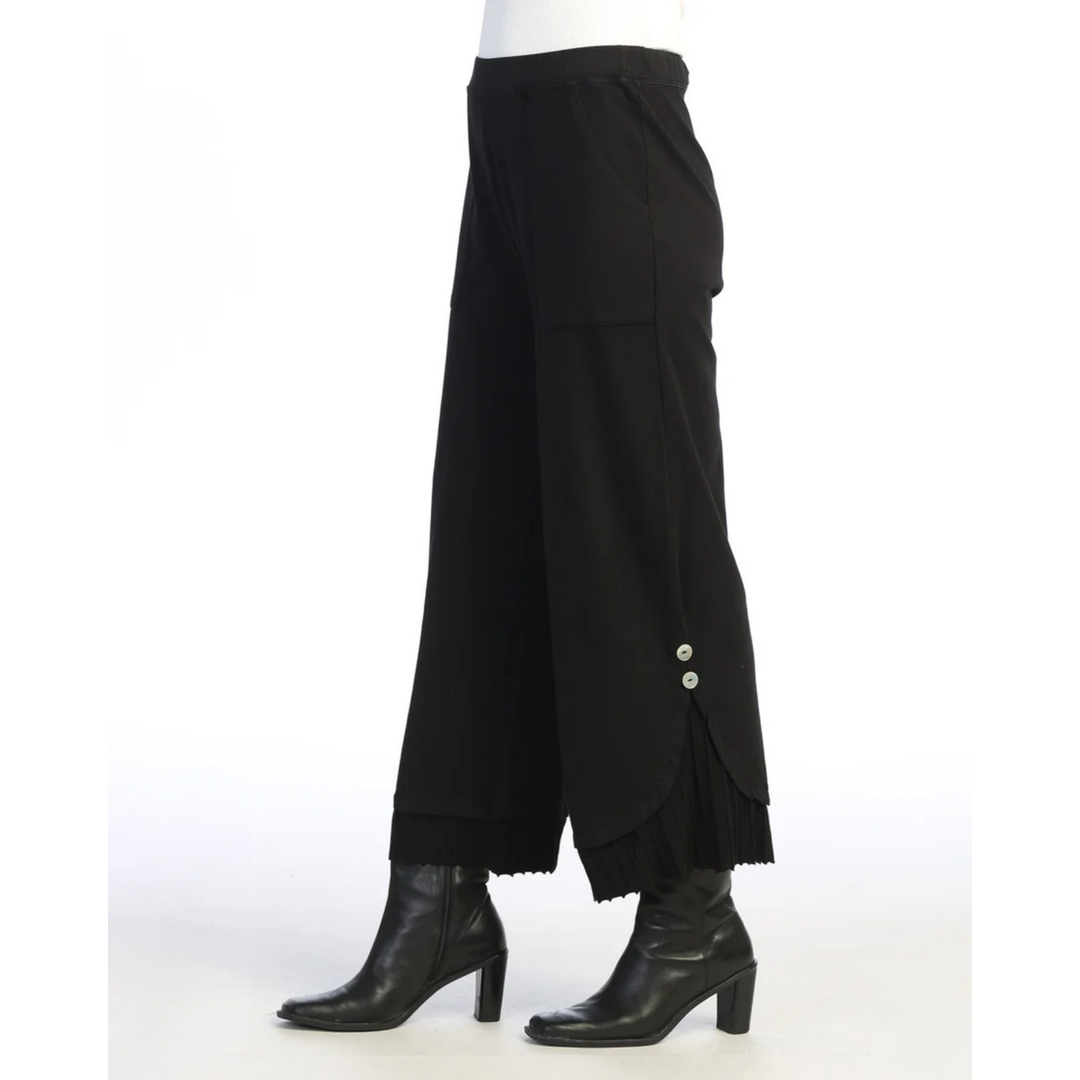 Mineral Washed Rib Contrast Pant M125