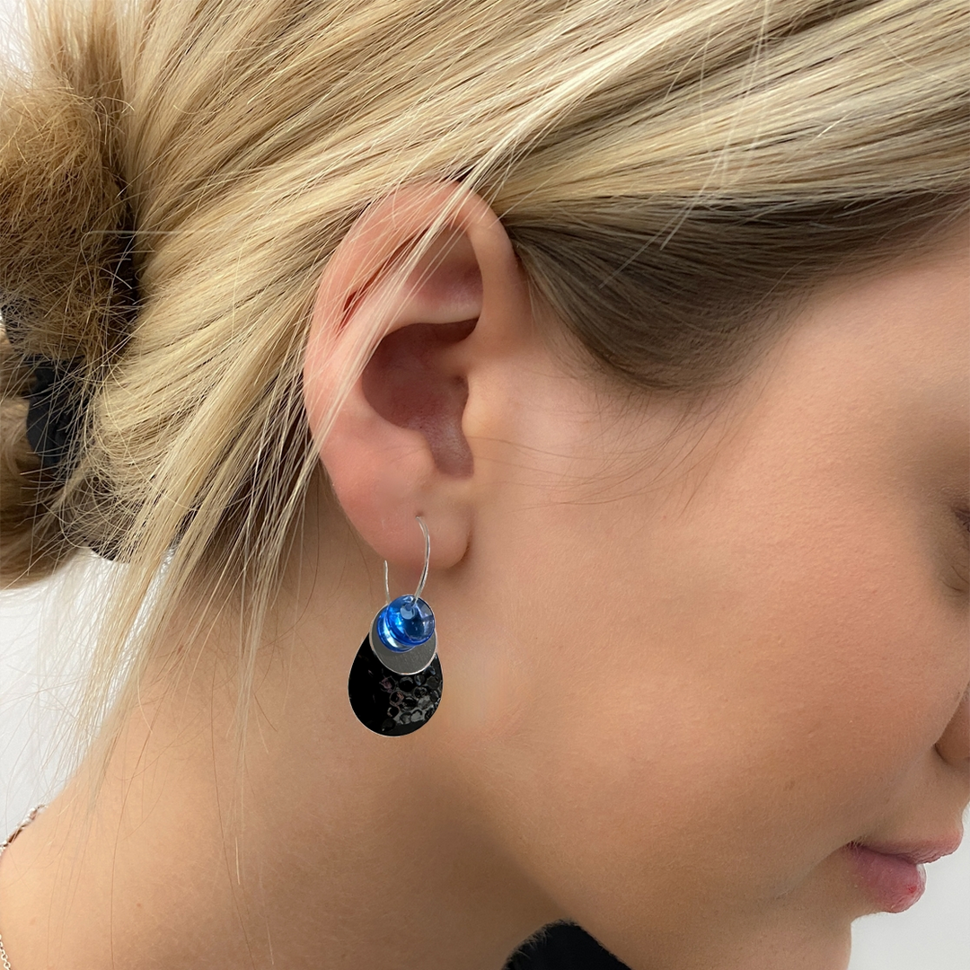 Earrings with Interchangeable Colours MMLT36